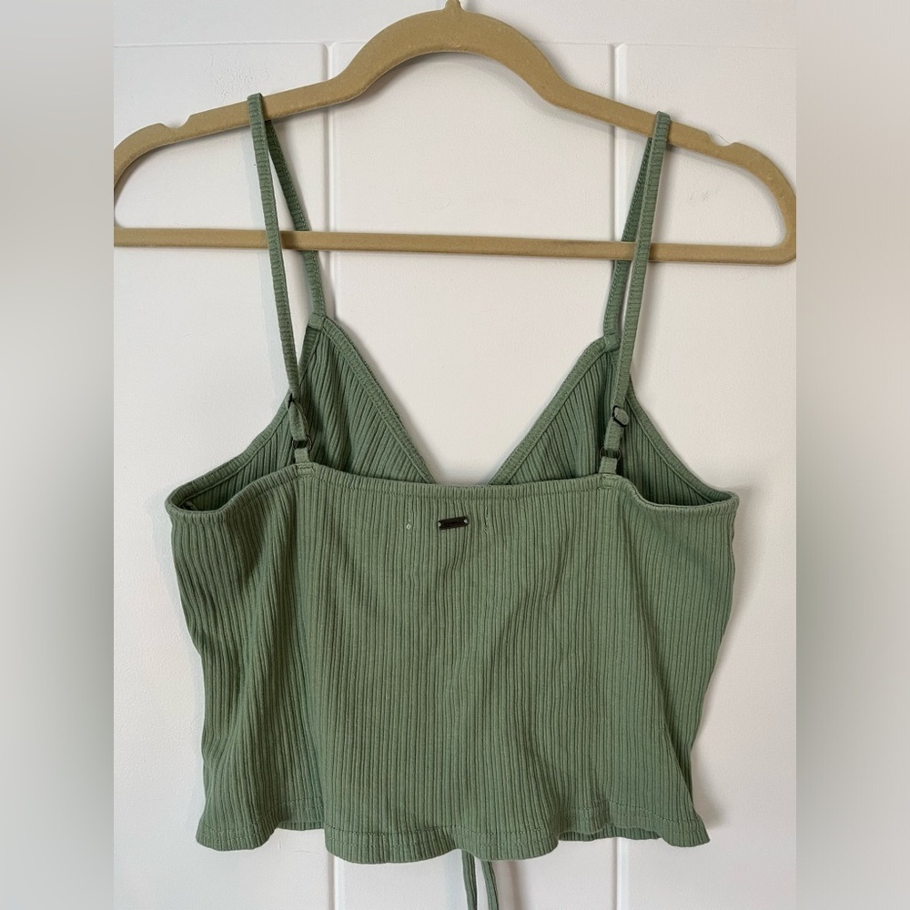 O'Neill Marta Top Basil Crop Top - Picture 3 of 3